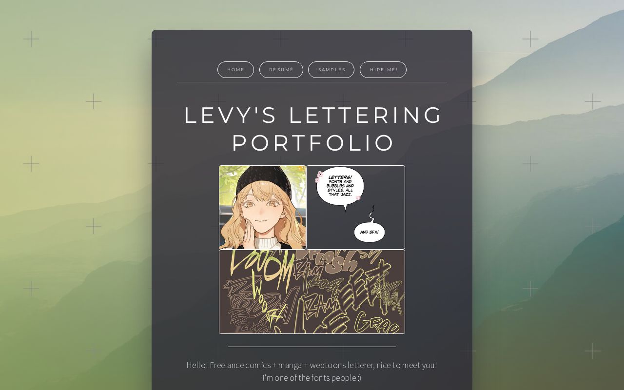 Levy's Lettering Portfolio